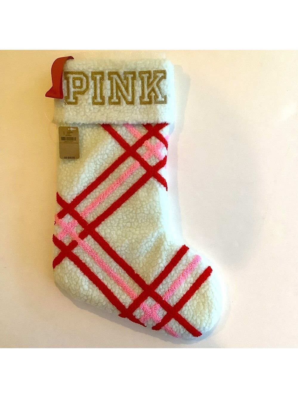 Victoria’s Secret PINK Christmas Holiday Stocking New